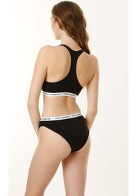 Resim Parlingerie Sporcu Büstiyer Takım Siyah 