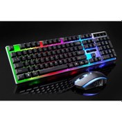 Resim Polham RGB Led Işıklı Klavye ve Mouse Seti, Gamer, Oyuncu, USB Klavye ve Mouse, Işıklı Oyuncu Seti Gamer, Oyuncu, USB Klavye ve Mouse, Işıklı Oyuncu Seti