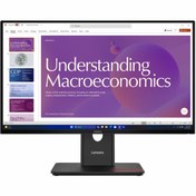 Resim Lenovo Thinkvision T24d-40 64b9gat1tk 23.8" 120hz 4ms Hdmı+dp+usb-c+rj45 Fullhd Ips Pivot Vesa Monitör 