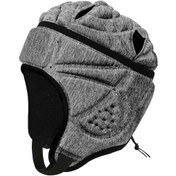 Resim Xindoker Çocuklar İçin Antrenman Korumalı Kask - Amerikan Futbolu, Beysbol, Fütbol Kalecisi İçin Yumuşak Sprey Materyal, Koyu Gri 