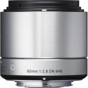 Resim Sigma 60 mm F/2.8 Dn Art Lens Olympus / Panasonic Gümüş 