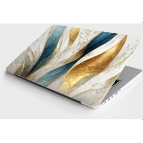 Resim Laptop Sticker Bilgisayar Notebook Pc Kaplama Etiketi 3 Boyut Mermer 