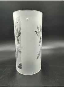 Resim Silindir Avize Camı.mat-şeffaf Renkte.çap:10cm,h:20.cm Şeffaf 