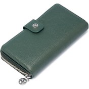 Resim Yeşil Deri Kadın Cüzdan - S1CB00005789-I5T 