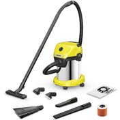 Resim Karcher WD 3 S V-17/6/20Car Araç Tipi Islak Kuru Elektirl Süpürge 1.628.149.0 