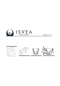 Resim İtalyan Isvea Mat Siyah Asma Klozet + Yavaş Kapanır Kapak 