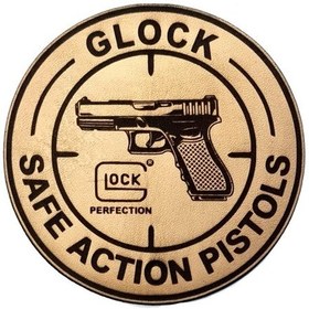 Resim Glock Deri Peç - Arma - Askeri Patch 