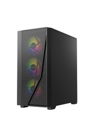 Resim Fazeon F12 650w+ Bronze Mesh 4x120mm Argb Fanlı Bilgisayar Kasası 