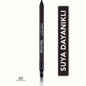 Resim Flormar Smoky Eyes Suya Dayanıklı Mat Göz Kalemi 002 Coolest Brown 