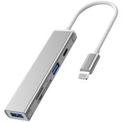 Resim Techmaster Iphone Lightning Usb 3.0 Usb 2.0 Sd Tf Kart Okuyucu Çevirici S503 