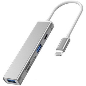 Resim Techmaster Iphone Lightning Usb 3.0 Usb 2.0 Sd Tf Kart Okuyucu Çevirici S503 