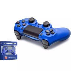 Resim OYUN KOLU GAMEPAD KABLOSUZ PS4 BULETOOTH MAVİ HADRON HD-323M 