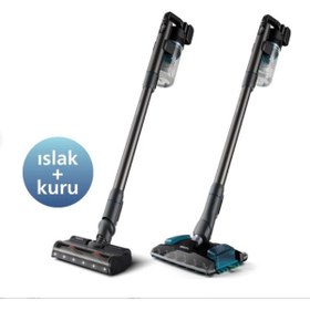 Resim Philips Yeni Aqua Plus 8000 Serisi - Islak & Kuru Dik Süpürge Xc8057/07 