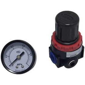 Resim Ar3000-02 Pnömatik Regülatör Kare Tip Geniş Gövde 1/4 