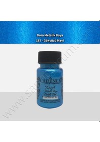 Resim Cadence Dora Metalik Boya 50 Ml. 187 Gökyüzü 