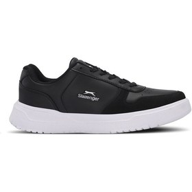 Resim Slazenger Mask I Kadın Sneaker Ayakkabı Siyah / Beyaz Beyaz - Siyah 