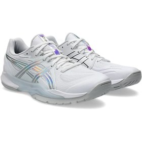 Resim Asics Powerbreak FF Kadın Beyaz Voleybol Ayakkabısı 1073A090-100 