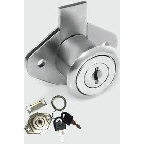 Resim Oval Çekmece-Dolap Kilidi Anahtarlı Kilit 1410 