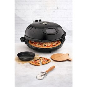 Resim Tandırım Ekmek Pişirme Makinesi (Tepsi - Kürek - Pizza Kesici Hediye) 