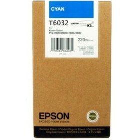 Resim Epson T6032 C13T603200 Mavi Kartuş Pro 7800 / 7900 / 9800 / 9900 