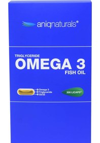 Resim Aniqnaturals Balik Yaği Omega 3 - 300 Licaps - Fransa Dan 