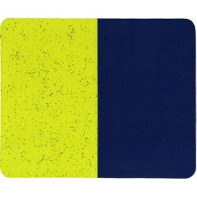 Resim Sarı Lacivert Kum Desen Tip Kaymaz Taban Optik Bilgisayar Notebook Mouse Pad 17,5x21,5cm Mouse Ped 