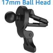 Resim Untoom Untoom 17mm Araç Telefon Tutucu - Evrensel Hava Çıkış Braketiblack Black 