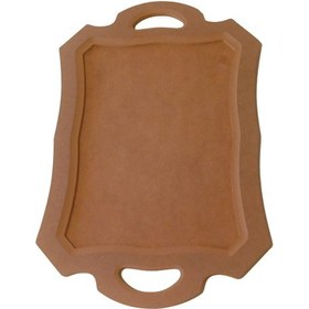 Resim Dekoratif Dikdörtgen Kordonlu Tepsi 