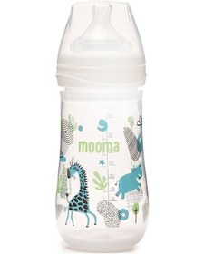 Resim Mooma Neeko Hayvan Desenli Biberon 250 Ml Hızlı Akış 3 Adet 