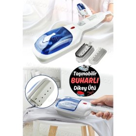 Resim Empressco Mini Dikey Buharlı Ütü - Güçlü Buhar ve Kolay Kullanım, Ev ve Ofis Için 