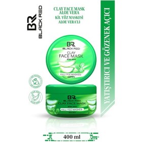 Resim Kil Maskesi Yüz Maskesi Aloe Vera İçerikli Killi Yüz Maskesi - 400g Yüzmask 