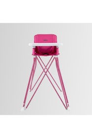 Resim Funky NANNY High Tepsili Portatif Katlanabilir Lüks Mama Sandalyesi - Pembe 
