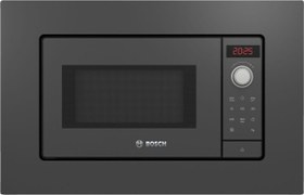 Resim Bosch Bfl623Mg3 Antrasit Gri Ankastre Mikrodalga Fırın 