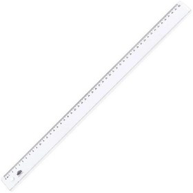Resim Hatas 0169 Ekonomik Öğrenci Cetvel 50 CM Şeffaf 