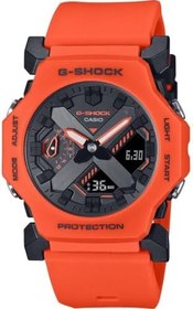 Resim Casio GA-2300FL-4A Erkek Turuncu Silikon 42,1 Mm Saat 