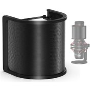 Resim Springsun "pemotech 3 Katmanlı Profesyonel Mikrofon Pop Filtresi - Vokal Kayıt Ve Yayınlar İçin" 