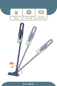 Resim Sinbo SVC-8614 Elektrikli Dik Süpürge 