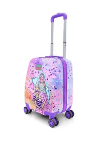 Resim Coral High Kids Fashion Girl Desenli Çocuk Valizi 16773 