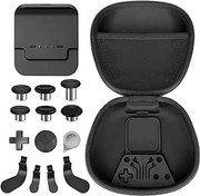 Resim Complete Component Pack for Xbox Elite Wireless Controller Series 2 package Includes 1 Carrying Case 1 Dock, 4 Paddles, 2 DPads, 6 Thumbsticks,1Tool, for Xbox One Elite Series 2 Core Replacement Parts 