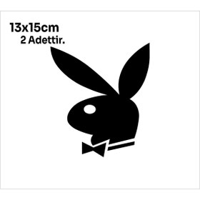 Resim SEÇ Playboy Sticker Çok Amaçlı Sticker 