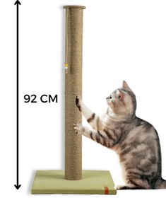 Resim PUGALO 90 cm Büyük Kedi Tırmalam Tahtası Catnipli Uzun Tırmalama Tahtası 