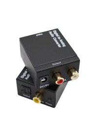 Resim Dijital To Analog Ses Dönüştürücü Converter Optik To Analog 