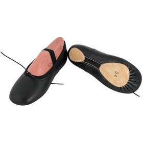 Resim A-06 Çift Taban Deri Bale Patiği Lastikli 