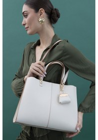 Resim Matthew Cox Kadın El Çantası Byn2379 Std / Beyaz Beyaz 