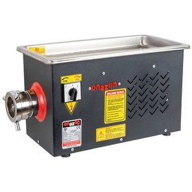 Resim Enazon 12 No Et Kıyma Makinesi Geri Çalışma Özellikli 0,55 Kw 0,75 Hp Beygir Sucuk Aparatlı-siyah 