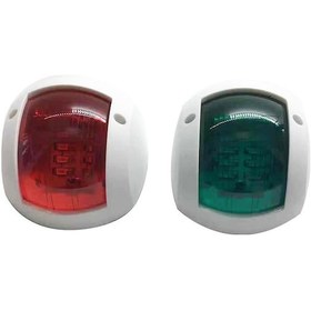 Resim Ebitda 12v 24v Deniz Teknesi Led Feneri - Kırmızı & Yeşil Işık, Ip66 Su Geçirmez 