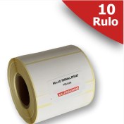 Resim 80X40 Termal Etiket | 10 Rulo Barkod Etiketi 