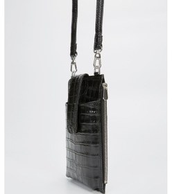 Resim Valmenti Kadın Siyah Kroko Hakiki Deri Cuzdan,kartlık,anahtarlık 898 162-val Tlf Bn Czdn Y23 Siyah 