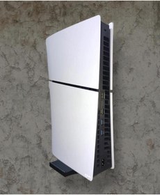Resim Playstation 5 Slim İçin Duvar Standı Askı Aparatı - Duvar Ps5 Tutucu 