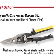 Resim İzeltaş Alüminyum ve Saç Kesme Makası 